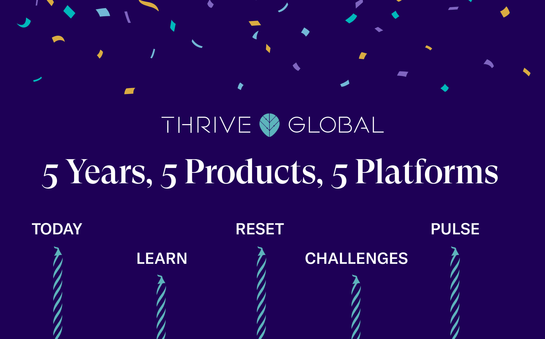 On Thrive’s Fifth Anniversary, Announcing 5x5, Our New Product Suite